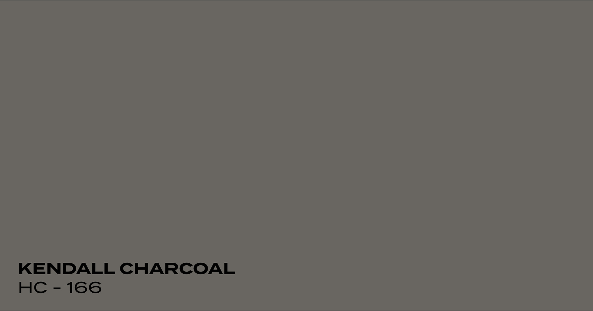 PMV - Blog - Top 10 Grays - Kendall Charcoal Paint swatch for Kendall Charcoal