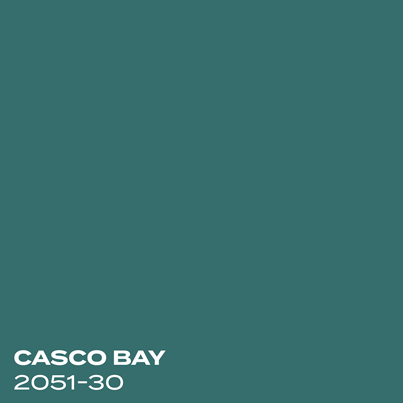 PMV - Blog - Top 10 Kitchen Cabinet Colors Simply White Coordinating Swatches3 Color swatch for Casco Bay