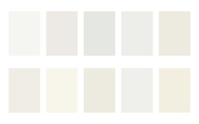 Top 10 White and Off-White Paint Colors for 2024