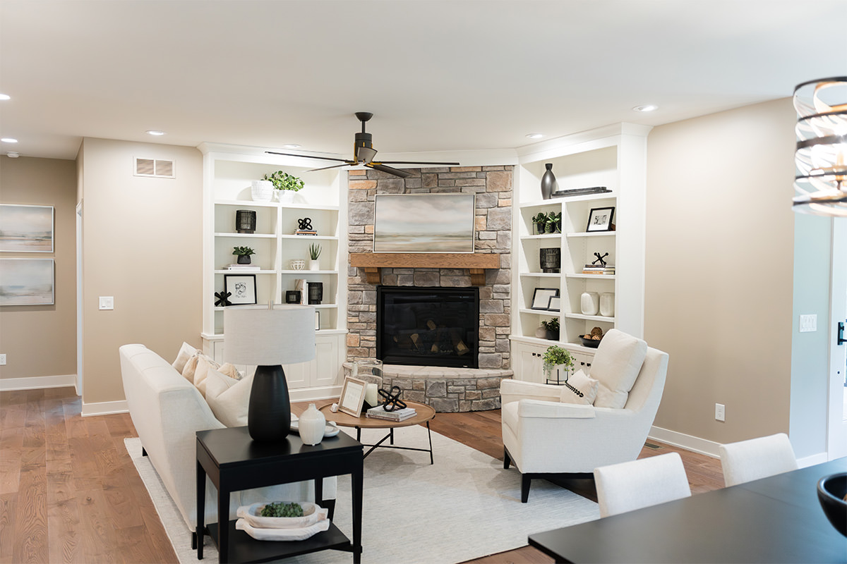 PMV - Transforming a Home Blog - Den - 1